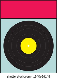 Simple design geometric shapes combined with bright colors, can be used for book cover designs, calendars, business cards, banners