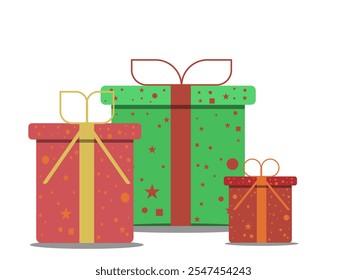 Einfache Design-Geschenkbox, für Geburtstag, Weihnachten und Feiertage