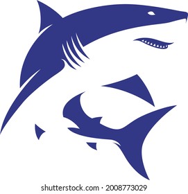 Simple Design of Great White Shark