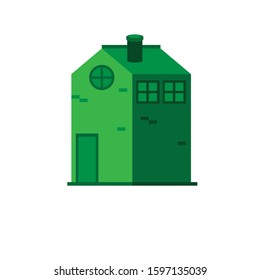 simple design home clasic illustration