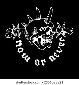 simple design, human skull and bones, very suitable for any purpose.