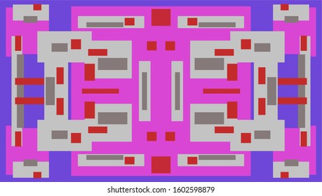 simple design of illustration abstract background 