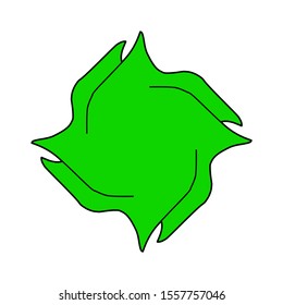 simple design of illustration icon for logoo. 