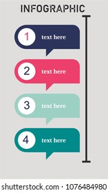 simple design of infographic