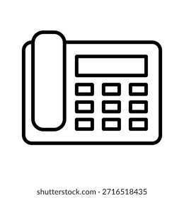 Icono de línea fija de diseño simple. Vector.
