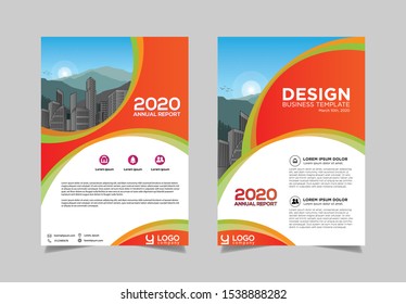 Simple Design Layout of Brochure, cover, flyer, and poster vector template