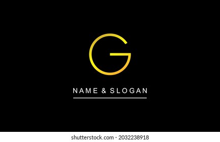 simple design letter G logo modern logo and premium logo