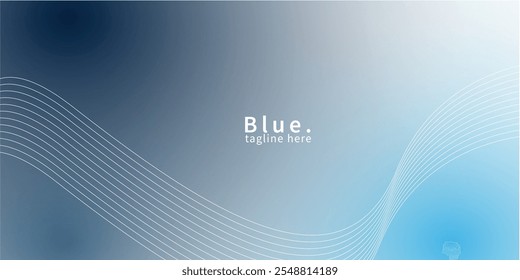 design simples fundo de linha azul claro, fundo abstrato, papel de parede 3D, padrão de flor, desenhos e formas abstratos