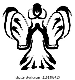 simple design for line art character