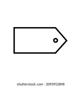 Simple Design Line icon label for marketplace 