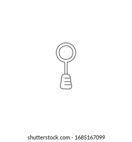 Simple design magnifying glass icon