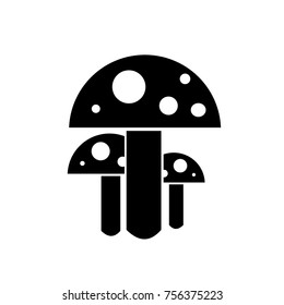simple design of mushroom 