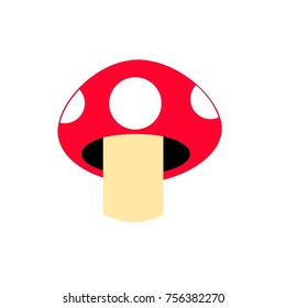 simple design of mushroom 