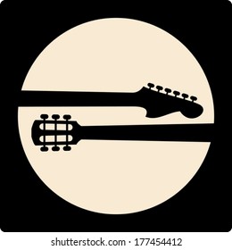 simple design of music icon