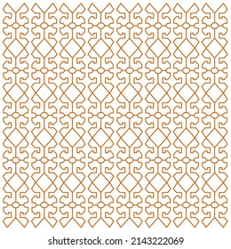 SIMPLE DESIGN ORNAMENTS AZTECS BROWN WHITE PATTERN, TEXTURE, BACKGROUND