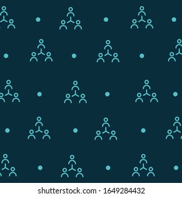 Einfaches Design, das zwei Farben Blau und Dunkelblau spricht