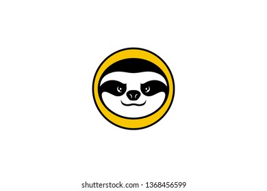 Simple Design of Sloth Face