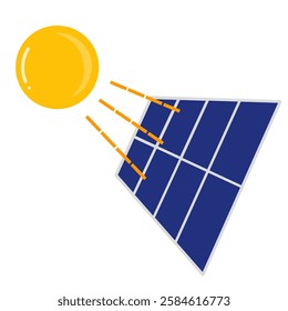 Simple design for solar panel energy.