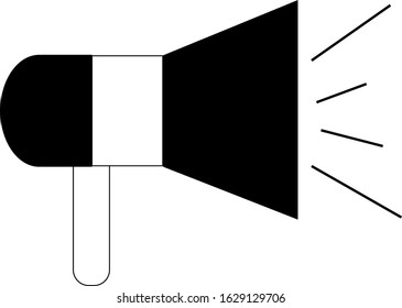 A simple design of speaker icon