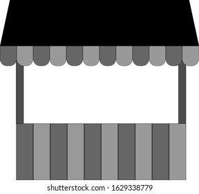 A simple design of store icon