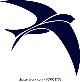 Simple Design of Swift Bird Flying