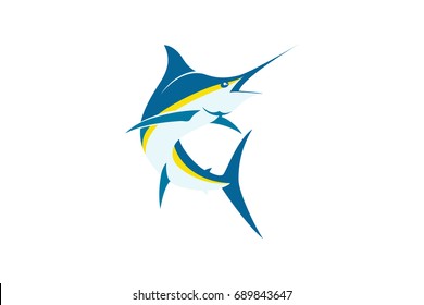 Simple Design Of Sword Fish