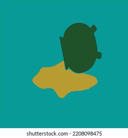 Simple design that can be used in different scenarios for the Halloween season