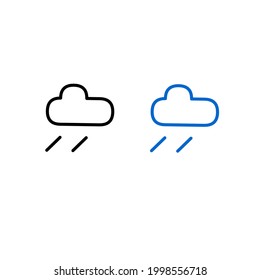 simple design trend weather icon
