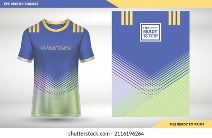  SIMPLE DISEÑO plantilla de diseño deportivo de camisetas, mofa de la camiseta de fútbol para club de fútbol. diseño de la plantilla de camiseta deportiva jersey para correr Sport, baloncesto, simulación de camiseta Vector,