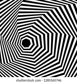 Simple Design Vector, Black and White Abstract Twist Background for T Shirt Design, Poster, Wallpaper, Illustration, Invitation Card, Printed Media, and Advertising