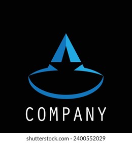 Plantilla estética del logotipo de negocios del vector de diseño simple