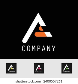 Simple design vector business logo aesthetic template