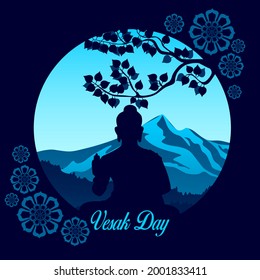 Simple design for Vesak Day