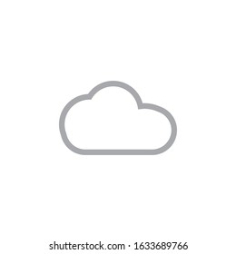 Simple Design Weather Icon Symbol 