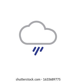 Simple Design Weather Icon Symbol 