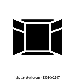 Simple design Window icon vector templates
