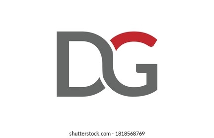 Simple DG, D G  joint logo.