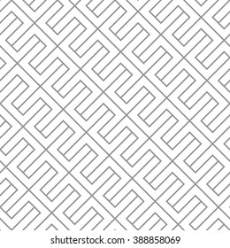 Simple diagonal geometric vector seamless pattern