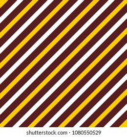 Simple Diagonal Lines Background Design Template, Three Colors, White, Brown, Yellow