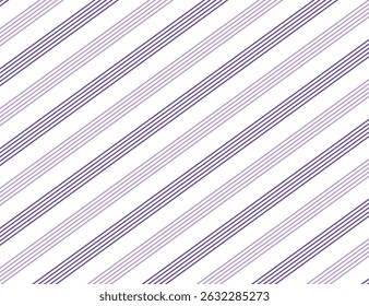 Simple Diagonal Stripe Illustration – Purple Version