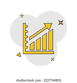 Simple diagram and graphs icon logo