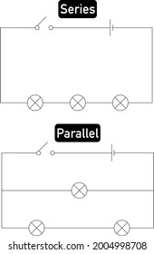 Simple Diagram Of A Series And Parallel Circuit.