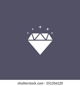 simple diamond icon design