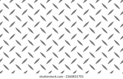 Simple diamond plate texture seamless pattern background. Vector Repeating Texture.