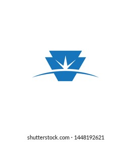 Simple diamond sparkle line vector