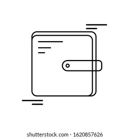 Simple diary icon template design