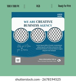 Simple Digital Business Template Design