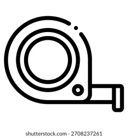 Icono de termómetro digital simple utilizado en interfaces de monitoreo de salud y temperatura.
