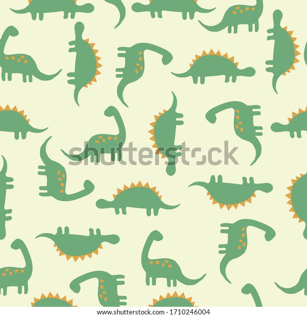 Simple Dinosaur Pattern Light Background Cute Stock Vector Royalty Free 1710246004 If you love this results about background, remember clipartmax and share us to your friends. https www shutterstock com image vector simple dinosaur pattern light background cute 1710246004