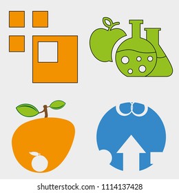 Simple and direct forms to apply to brand or use it to enrich illustrations.